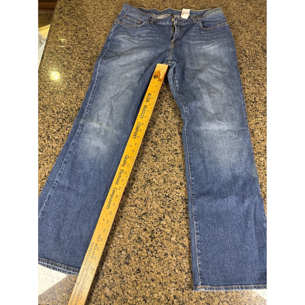 Lucky Brand Soho Mid Rise Flare Jeans Blue Denim Size 14/32 Regular F29AA20